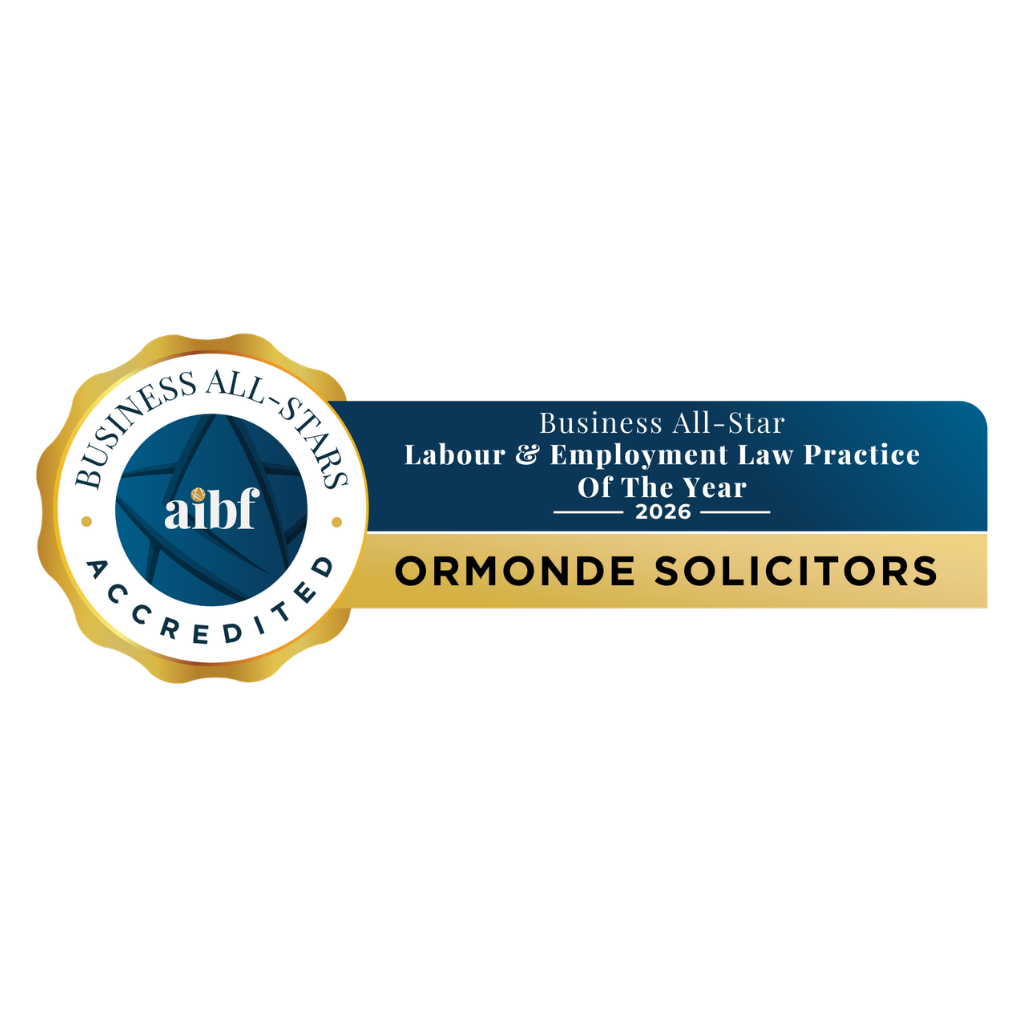 Ormonde Solicitors professional recognition and accreditation